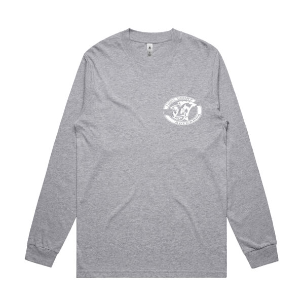 Front & Back Print - Mens General Long Sleeve Tee Thumbnail