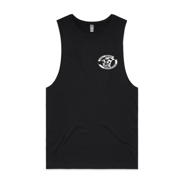 Front & Back Print - Mens Barnard Tank Thumbnail